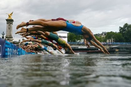 Triathletes Dive into the Seine: Paris Olympics Swim Clears for Competition As Bacteria Levels Drop!