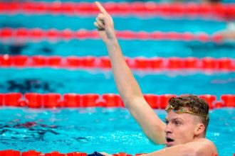 French Sensation Léon Marchand Dives into Glory with Two Olympic Golds!