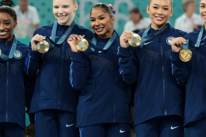 U.S. Olympic Gymnasts Channel Kanye West’s Epic 2005 Grammy Speech to Celebrate Their Victory!