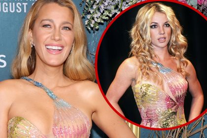 Blake Lively Goes Full Britney Spears in Stunning Versace Dress at Movie Premiere!