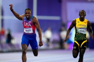 Noah Lyles Triumphs in Thrilling Men’s 100-Metre Final by a Whisker!