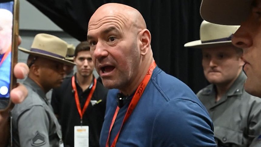 Dana White Showcases a Staggering Stack of Cash to Snag a Rare Pure Gold Trading Card!