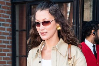 Bella Hadid and London’s Fashion Crowd Can’t Get Enough of This Must-Have Jacket from COS and Massimo Dutti!