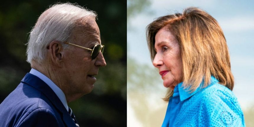 Biden’s Tensions with Pelosi Grow as She Pushes to Oust Him from 2024 Ticket, Calling Her ‘Ruthless