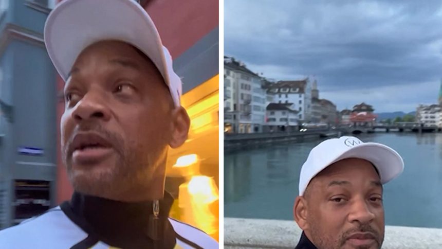 Will Smith Strolls Through Abandoned Zurich: Is This His Real-Life ‘I Am Legend’ Moment?