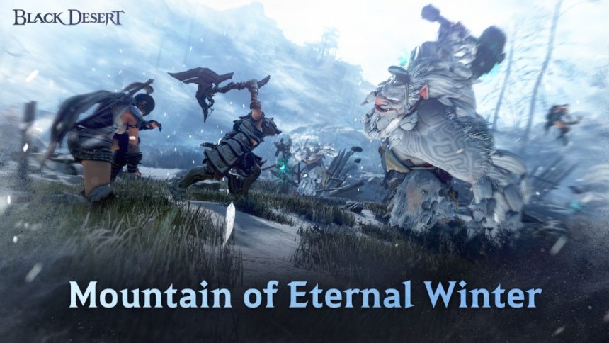 Embark on a Frosty Adventure: Discover the Mountain of Eternal Winter in Black Desert Console!