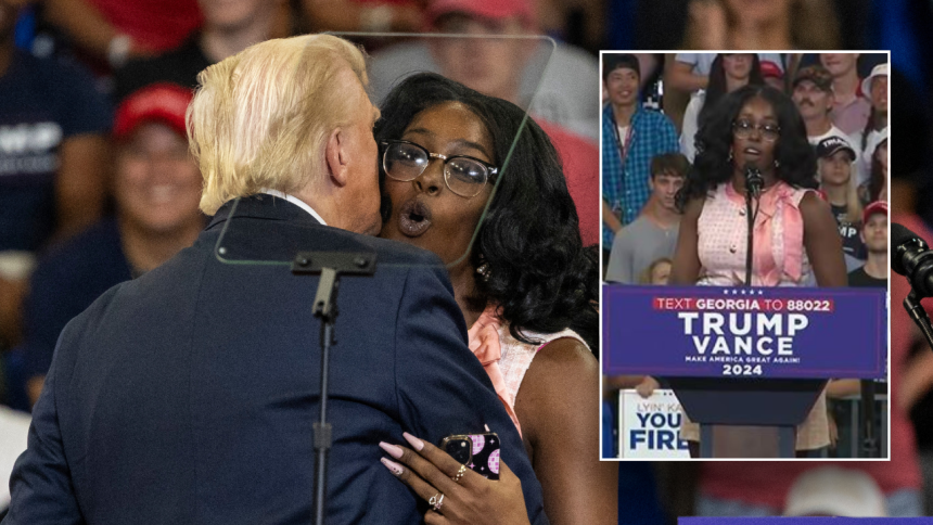 Georgia Activist Captivates Crowd at Atlanta Rally Following Trump’s Introduction: ‘Incredible’ Moment!