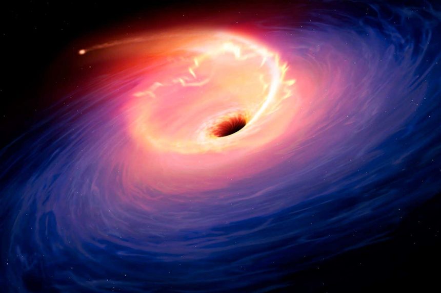 Cosmic Wonderland: How a Black Hole Feasting on a Giant Star Unravels the Universe’s Secrets