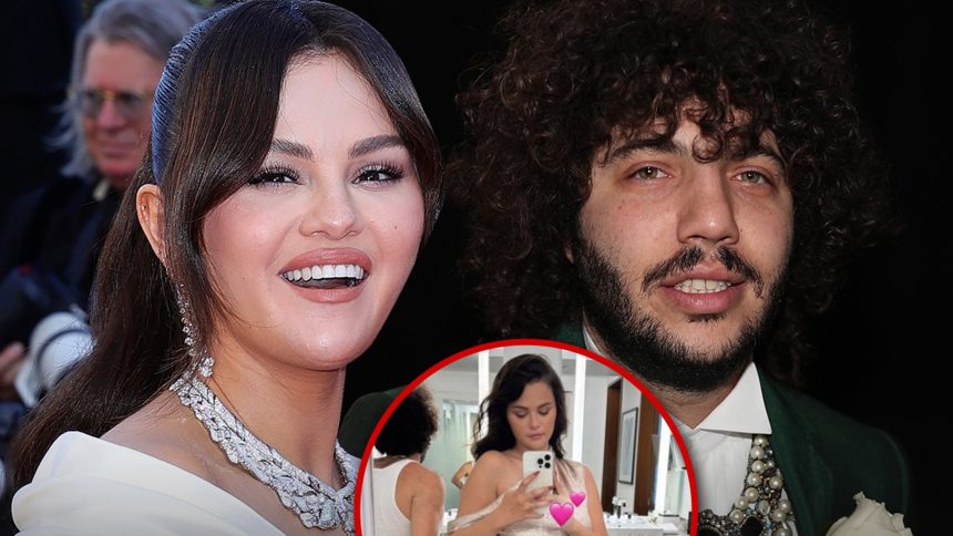 Selena Gomez Fuels Engagement Buzz with Flirty Emoji Exchange with Benny Blanco!