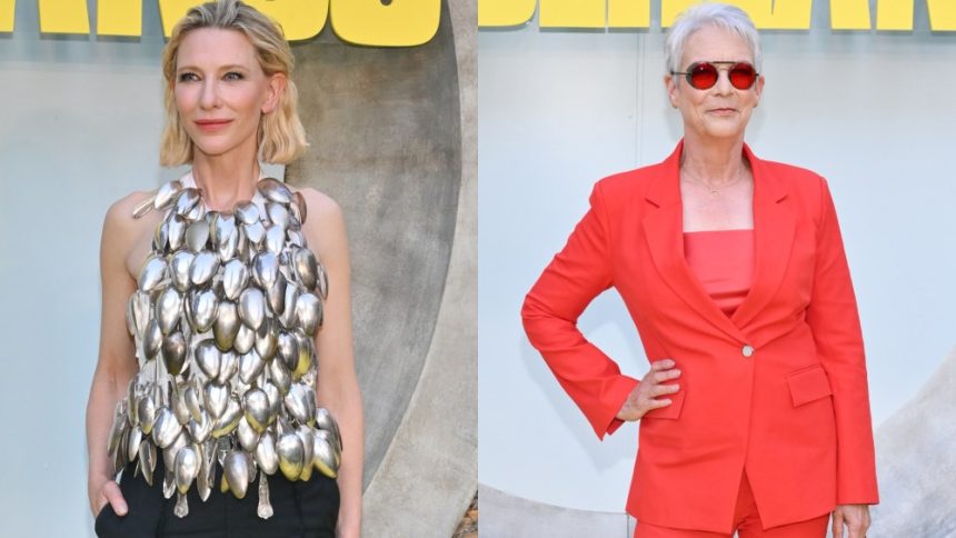 Star-Studded Style: Cate Blanchett Dazzles in 102 Antique Spoons, Jamie Lee Curtis Rocks Steampunk Chic at ‘Borderlands’ Red Carpet!