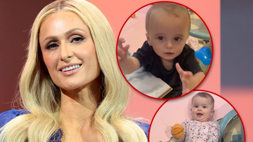 Paris Hilton Captures Heartwarming Moments of Her Kids Transforming Their Playroom into a Creative Chaos!