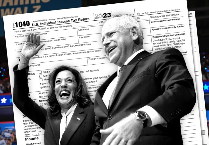 How Tim Walz’s Bold Tax System in Minnesota Could Shape Kamala Harris’s Vision for 2025