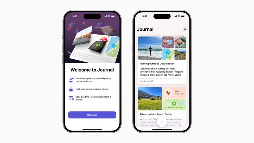 Get Ready for a Makeover: The Journal App Set to Receive Exciting iOS 18 Apple Intelligence Enhancements!