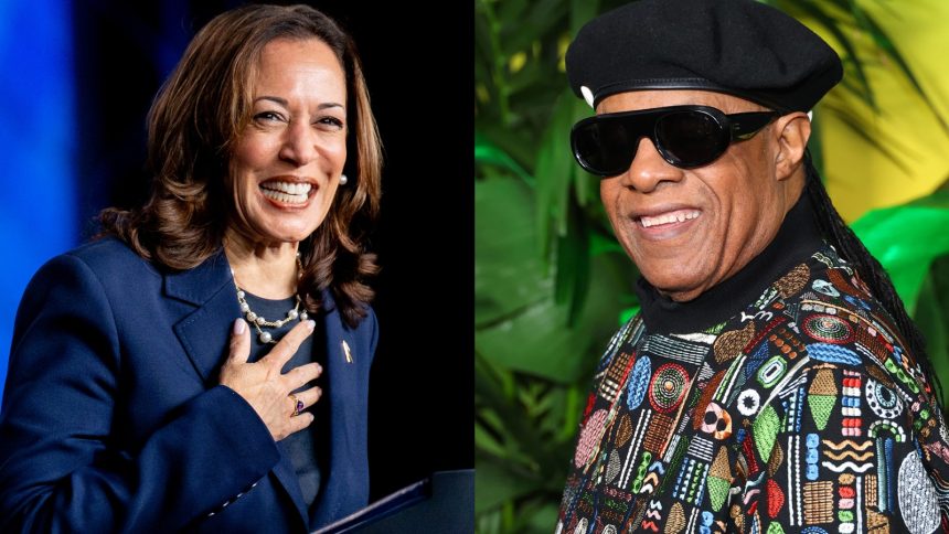 Stevie Wonder Honors Kamala Harris with a Heartfelt Tribute at Duke Fakir’s Memorial Service