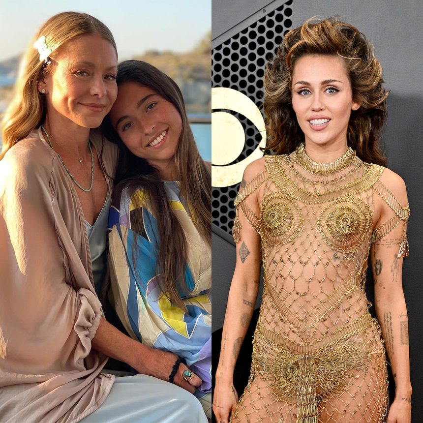 Kelly Ripa Reveals Miley Cyrus’s Impact on Daughter Lola’s Musical Journey!