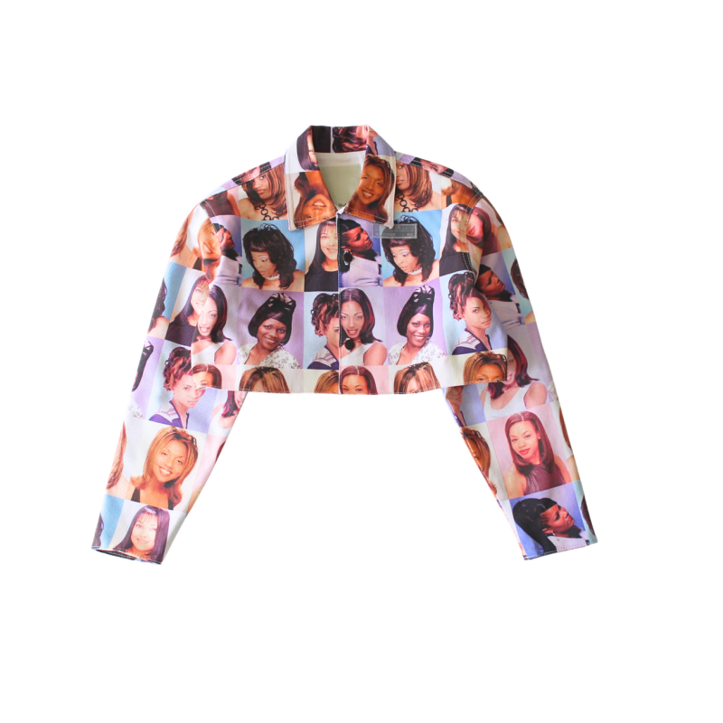 Celebrate Black Women’s Hairstyles with This Stunning Cropped Jacket!