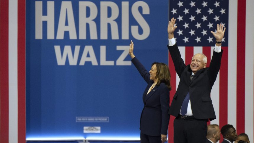 Harris Unveils Her Dynamic Running Mate ‘Coach Walz’ at an Electrifying Philly Rally!