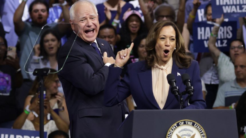 Harris Campaign Surges with  Million in 24 Hours After Walz Running Mate Reveal!