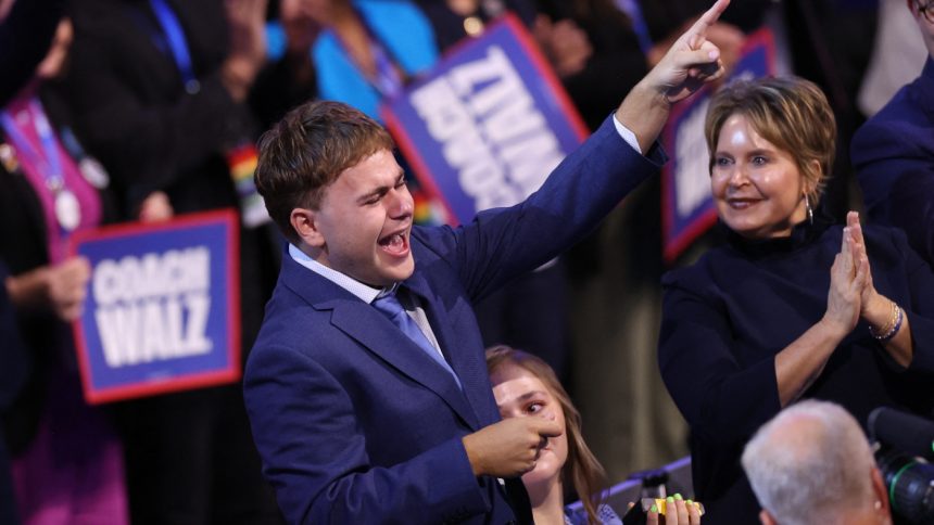 Gus and Tim Walz’s Heartwarming Father-Son Moment Captivates DNC Viewers