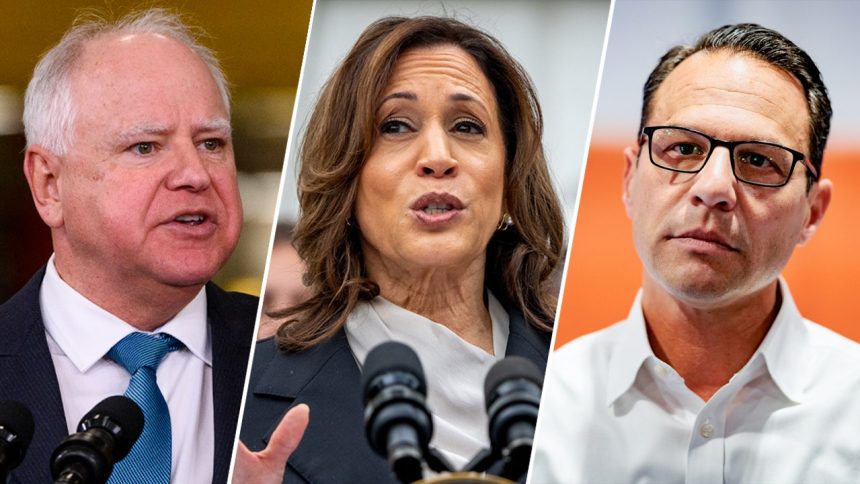 Social Media Erupts: How Kamala Harris’s VP Snub of Gov. Shapiro Sparks Controversy with the Anti-Israel Wing of the Democrats!