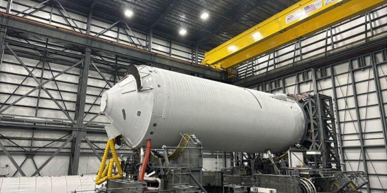 Countdown Begins: New Glenn Rocket’s Second Stage Heads to Launch Pad This Monday!