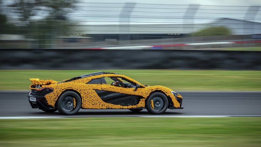 LEGO Unveils Stunning Full-Scale Drivable McLaren P1: A Masterpiece of Engineering and Imagination!