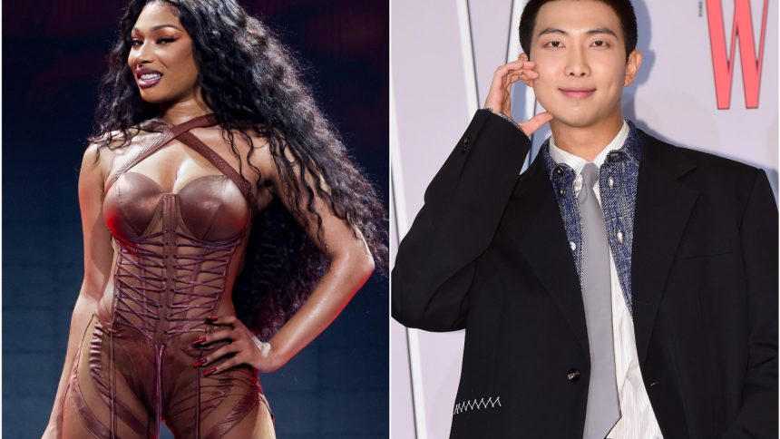 Megan Thee Stallion Sparks Excitement with Sneak Peek of ‘Neva Play’ Featuring BTS’ RM!