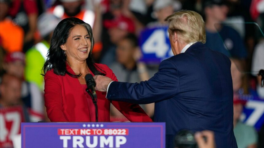 Surprising Shift: Tulsi Gabbard Joins the GOP at Trump Rally!