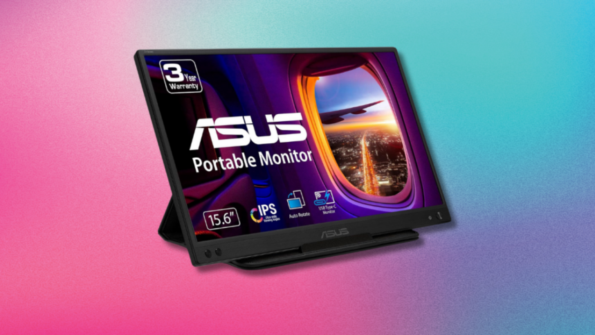 Unlock Your Digital Nomad Dream: Enjoy 14% Off the ASUS ZenScreen Portable Monitor!