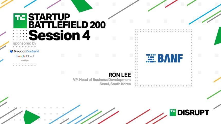 Meet the Game-Changers: BANF Among the Top 20 Finalists of the 2024 Startup Battlefield!