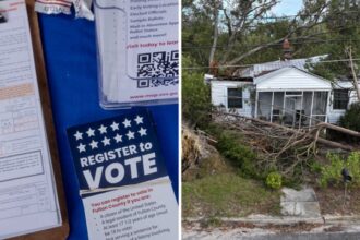 Empowering Democracy: Democrats and Civil Rights Groups Rally to Extend Voter Registration in Hurricane-Hit Swing States