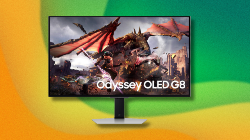 Double the Gaming Delight: Snag a Samsung Odyssey G8 OLED Monitor and Score a Free 27-Inch Display!