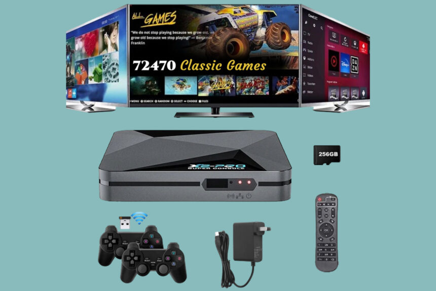 Unleash Nostalgia: Discover 70,000+ Retro Games with the Kinhank Super Console X2 Pro!